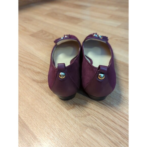 VC Signature Nancy Shoes Womens 7M Purple Suede Leather Tassels Heels - Picture 3 of 11